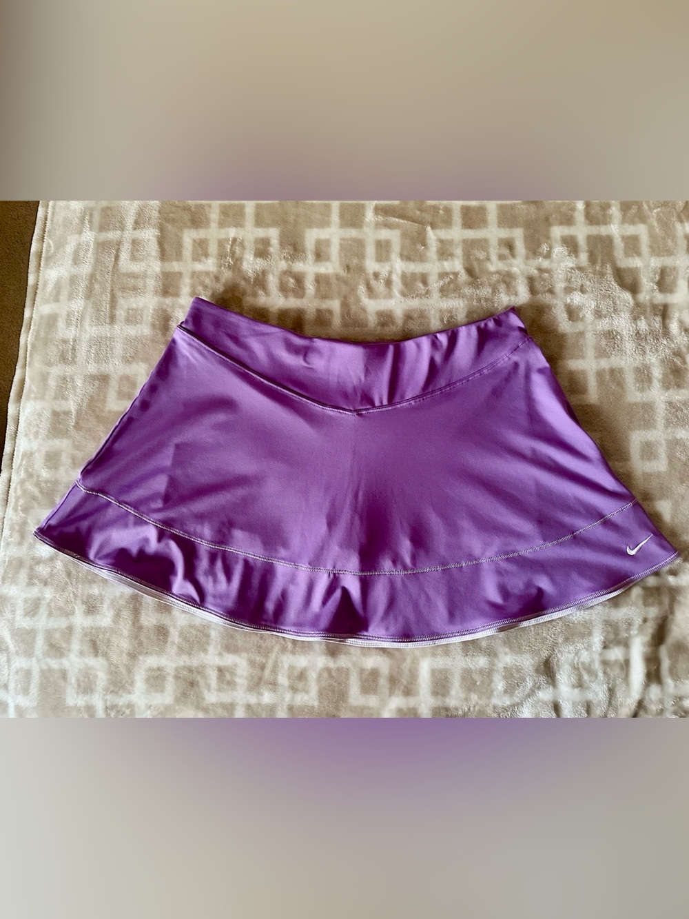 Nike Purple Women's Circle Skort- Athletic Skater Style